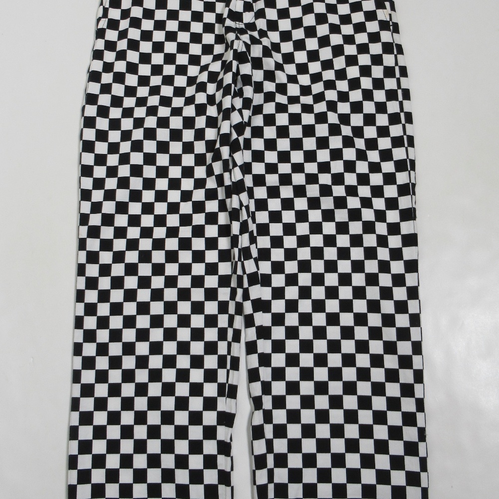R13 Women's Slouch Pant Black White Checker R13W5008-R115B Size M
